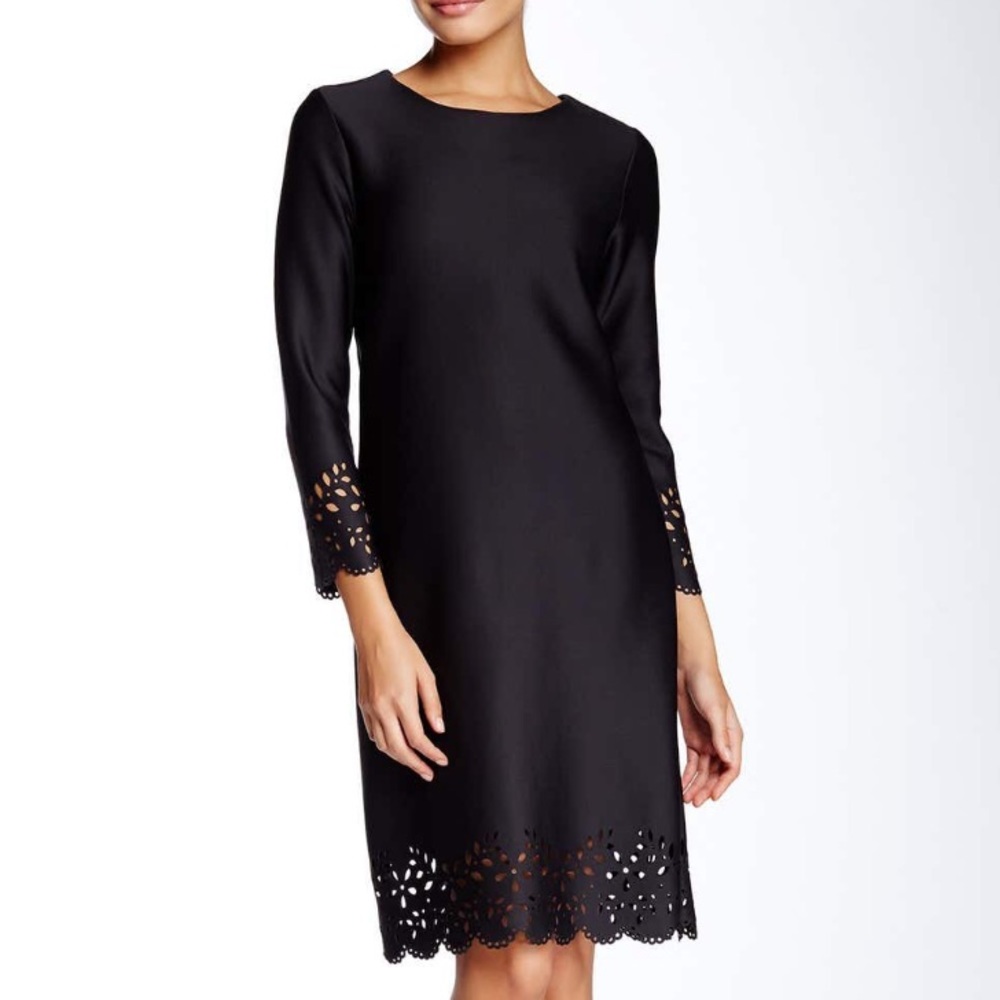 Allen By Allen Schwartz Women’s Black Scuba Dress Small